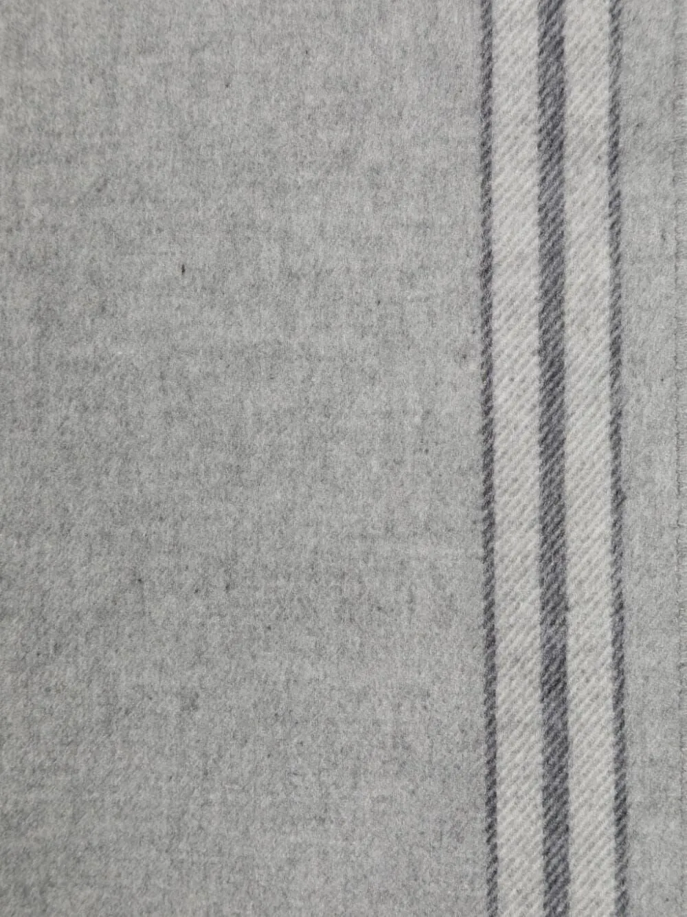 Brunello Cucinelli Striped Fringed Scarf