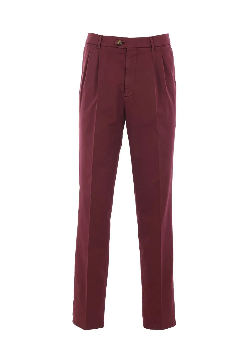 Brunello Cucinelli Garment-Dyed Comfort Gabardine Leisure Fit Trousers