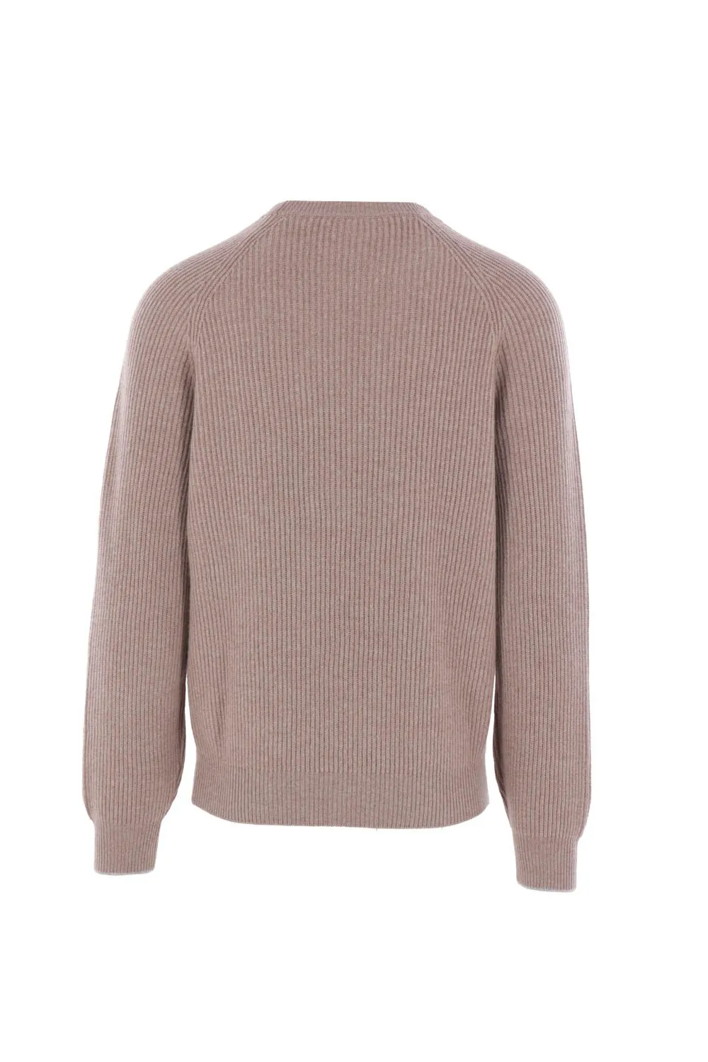 Brunello Cucinelli Crewneck Ribbed-Knit Jumper