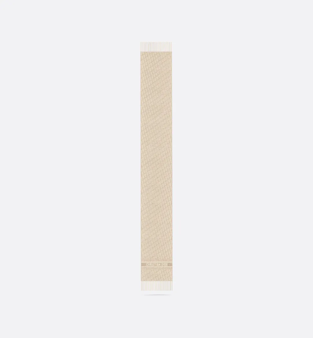 Dior Oblique Natte Scarf