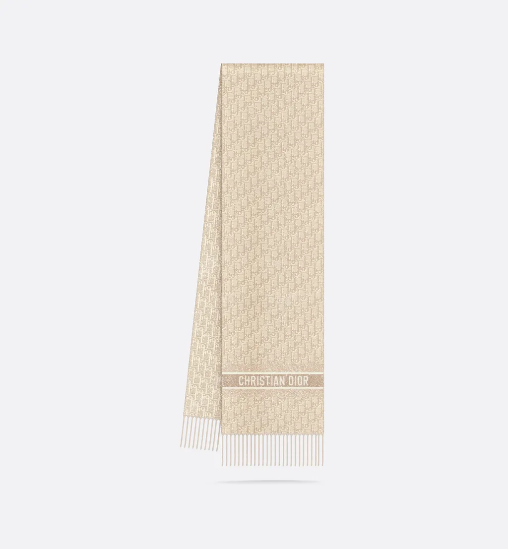 Dior Oblique Natte Scarf