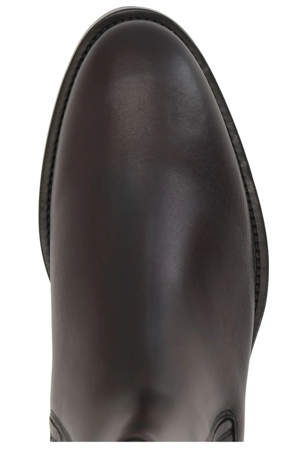 Brunello Cucinelli Burnished Leather Chelsea Boots