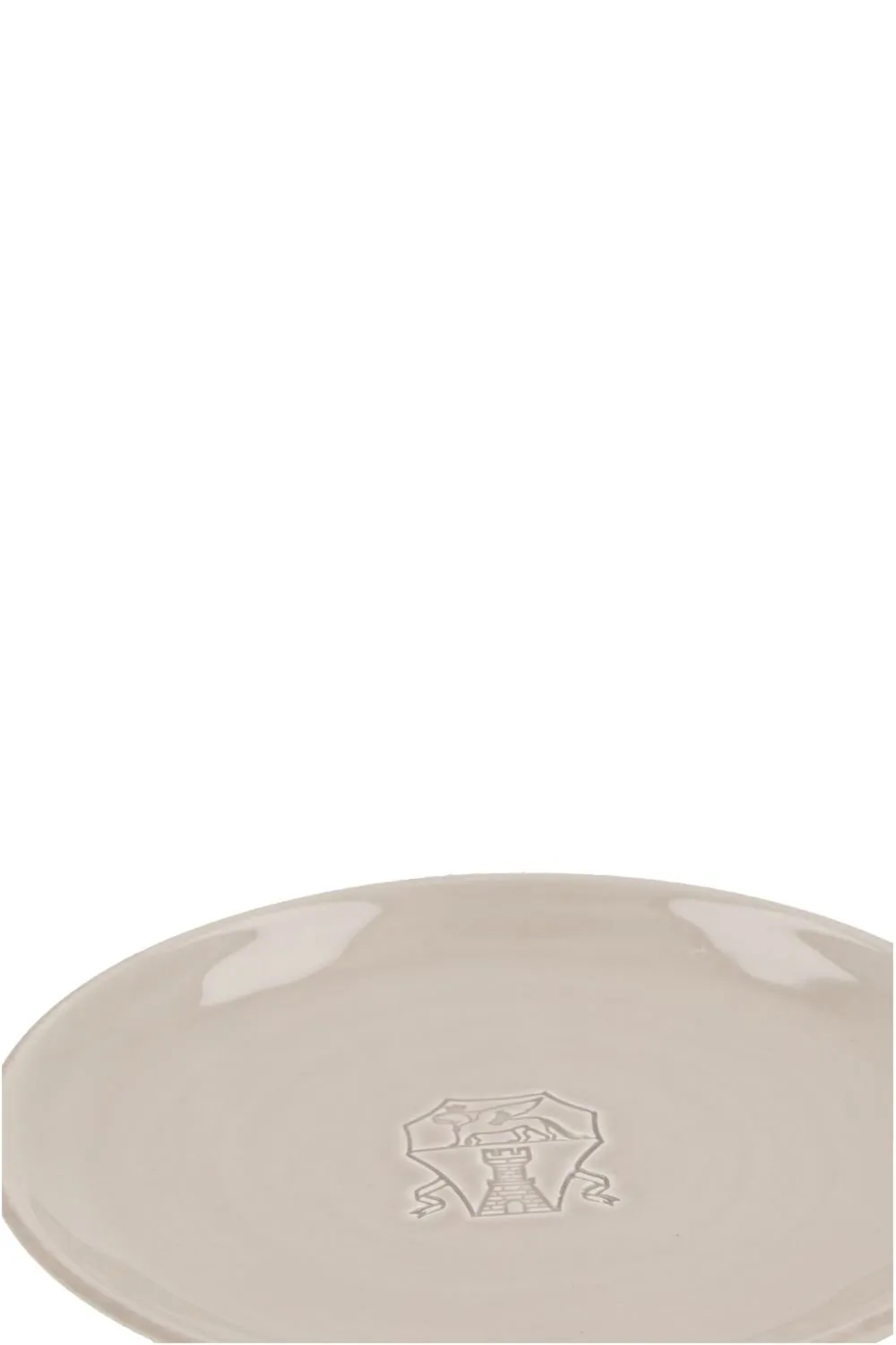 Brunello Cucinelli Tradition Logo Engraved Saucer