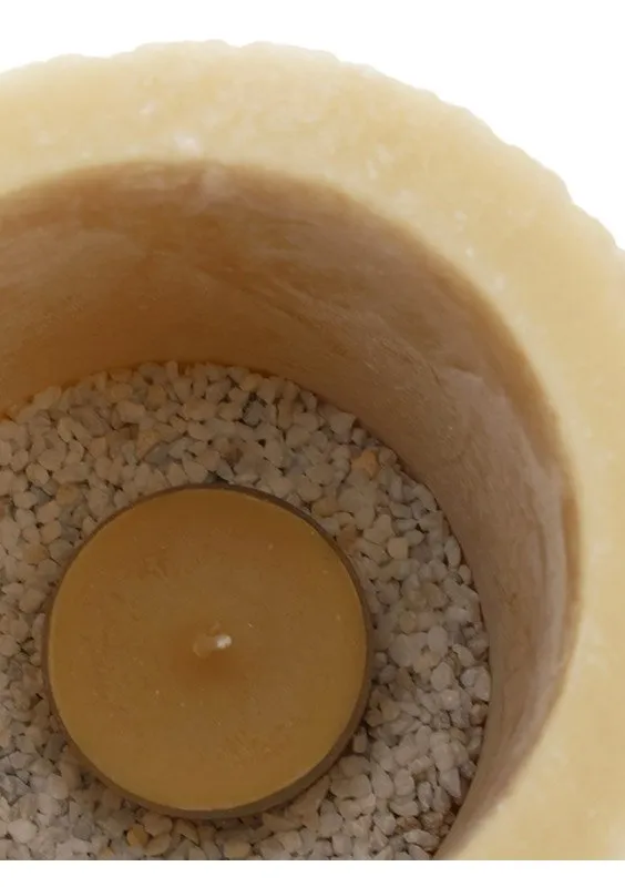 Brunello Cucinelli Pebbled Base Lantern Candle