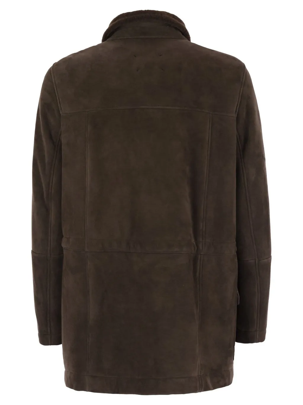 Brunello Cucinelli Straight Hem Shearling Coat