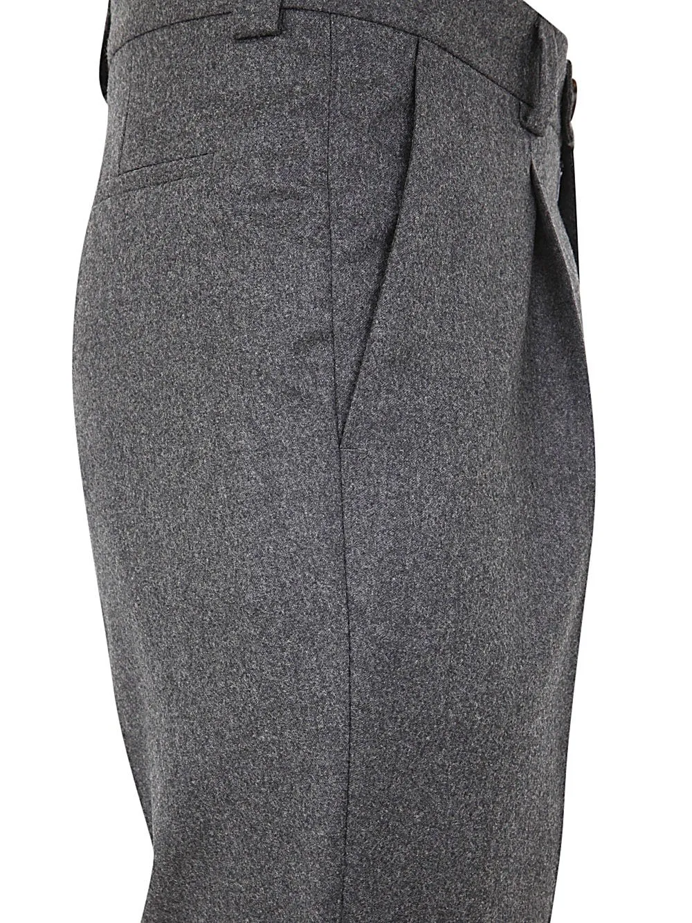 Brunello Cucinelli Straight Leg Tailored Pants