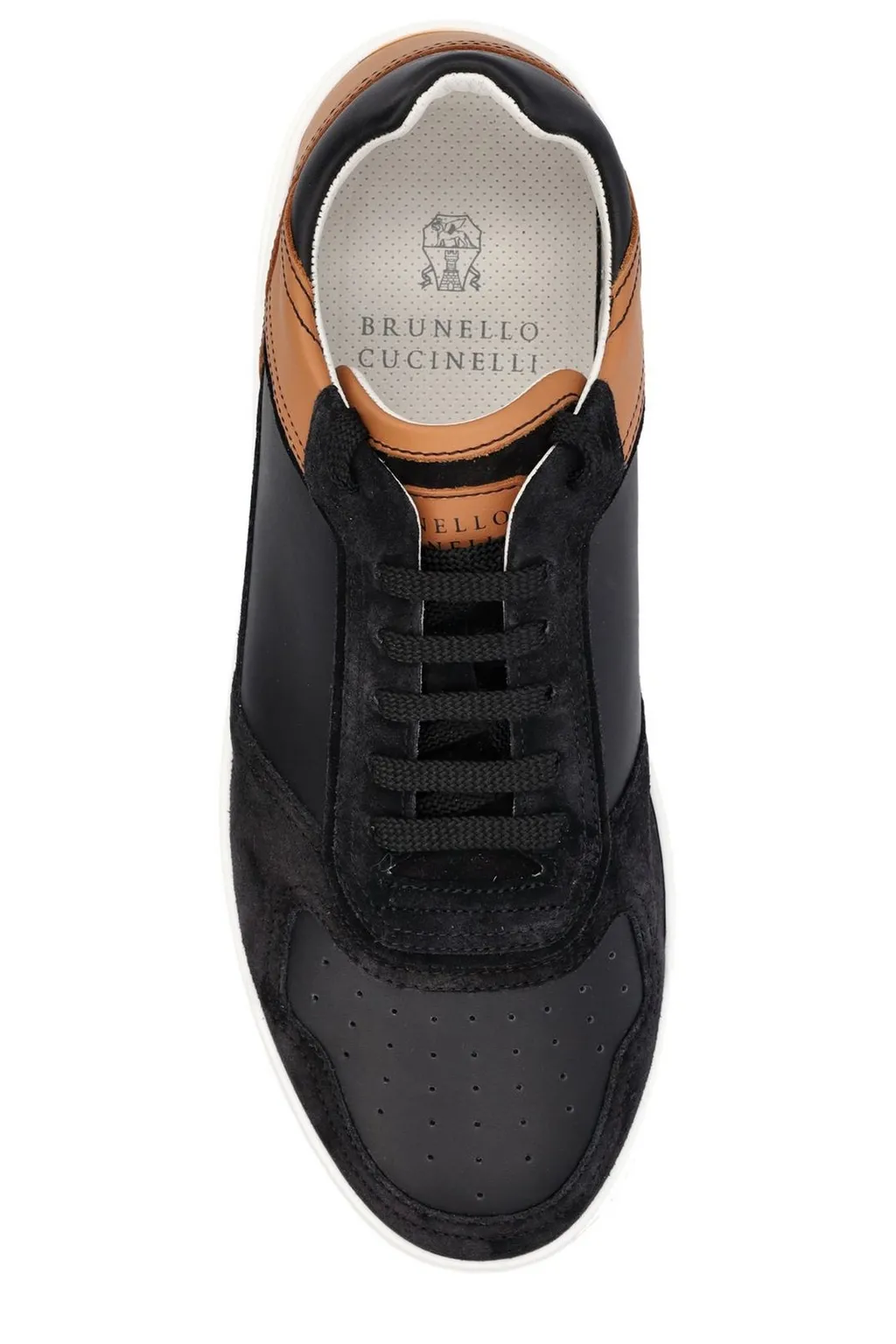 Brunello Cucinelli Logo Printed Low-Top Sneakers