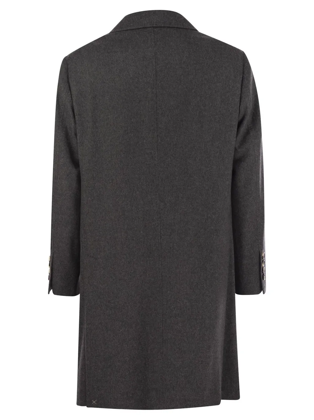 Brunello Cucinelli Single-Breasted Straight Hem Coat