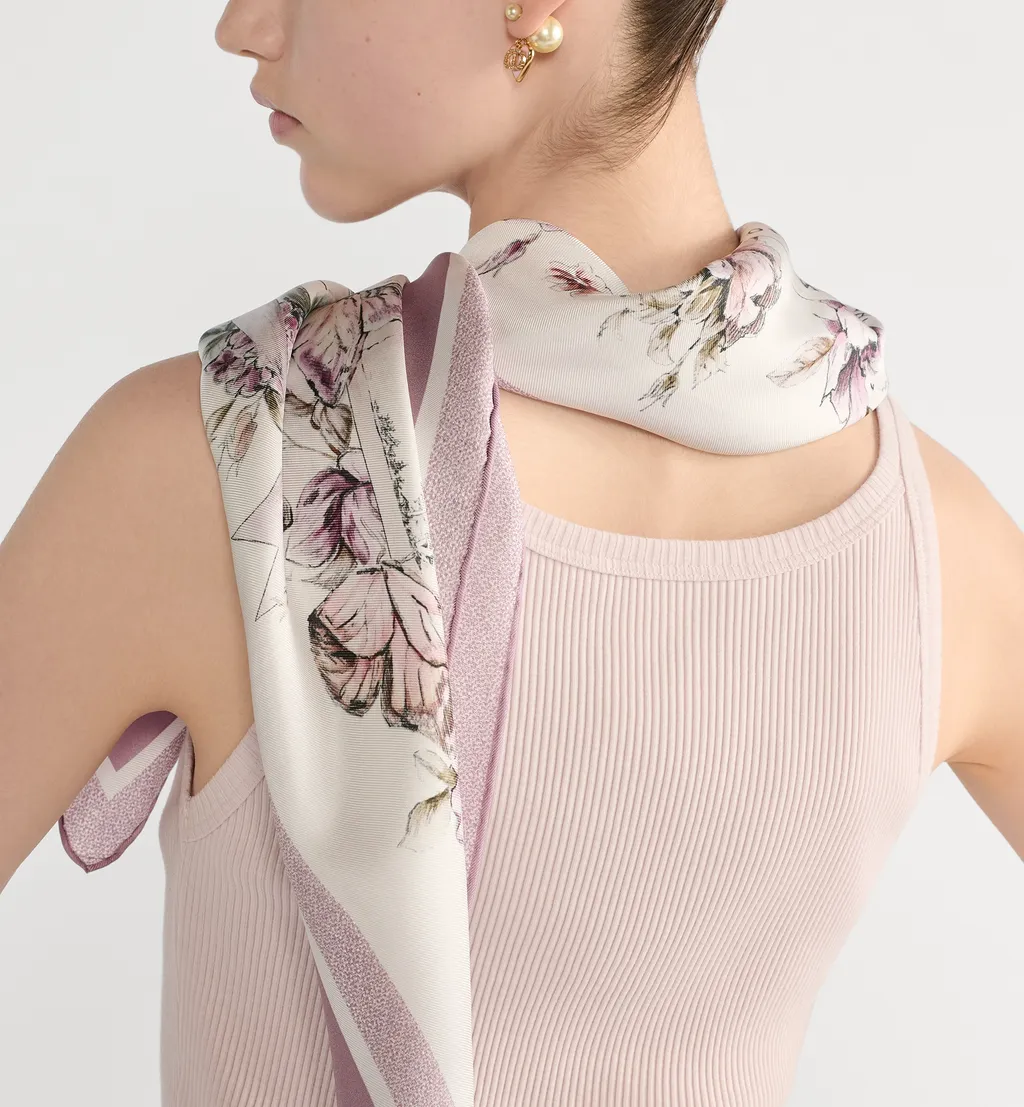 Souvenir De Rome 90 Square Scarf