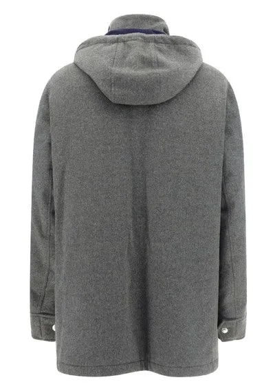 Brunello Cucinelli Long-Sleeved Hooded Coat