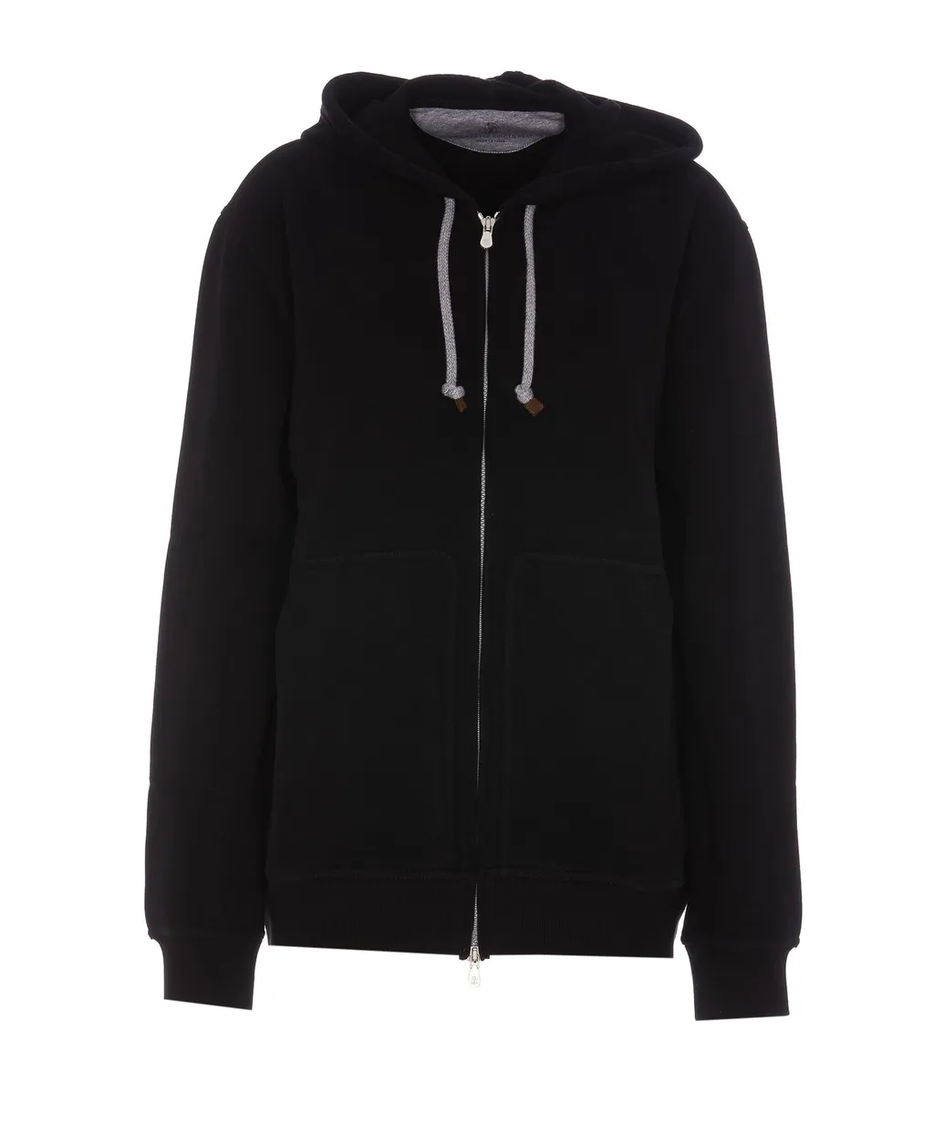 Brunello Cucinelli Zipped Drawstring Hoodie