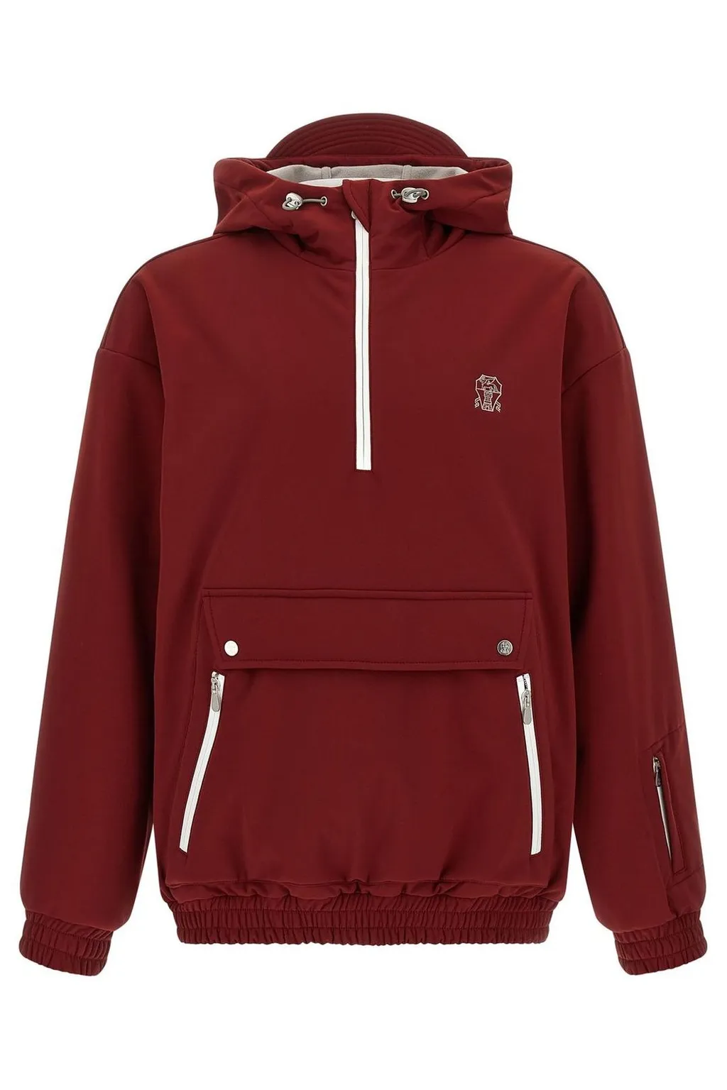 Brunello Cucinelli Drawstring Hooded Jacket