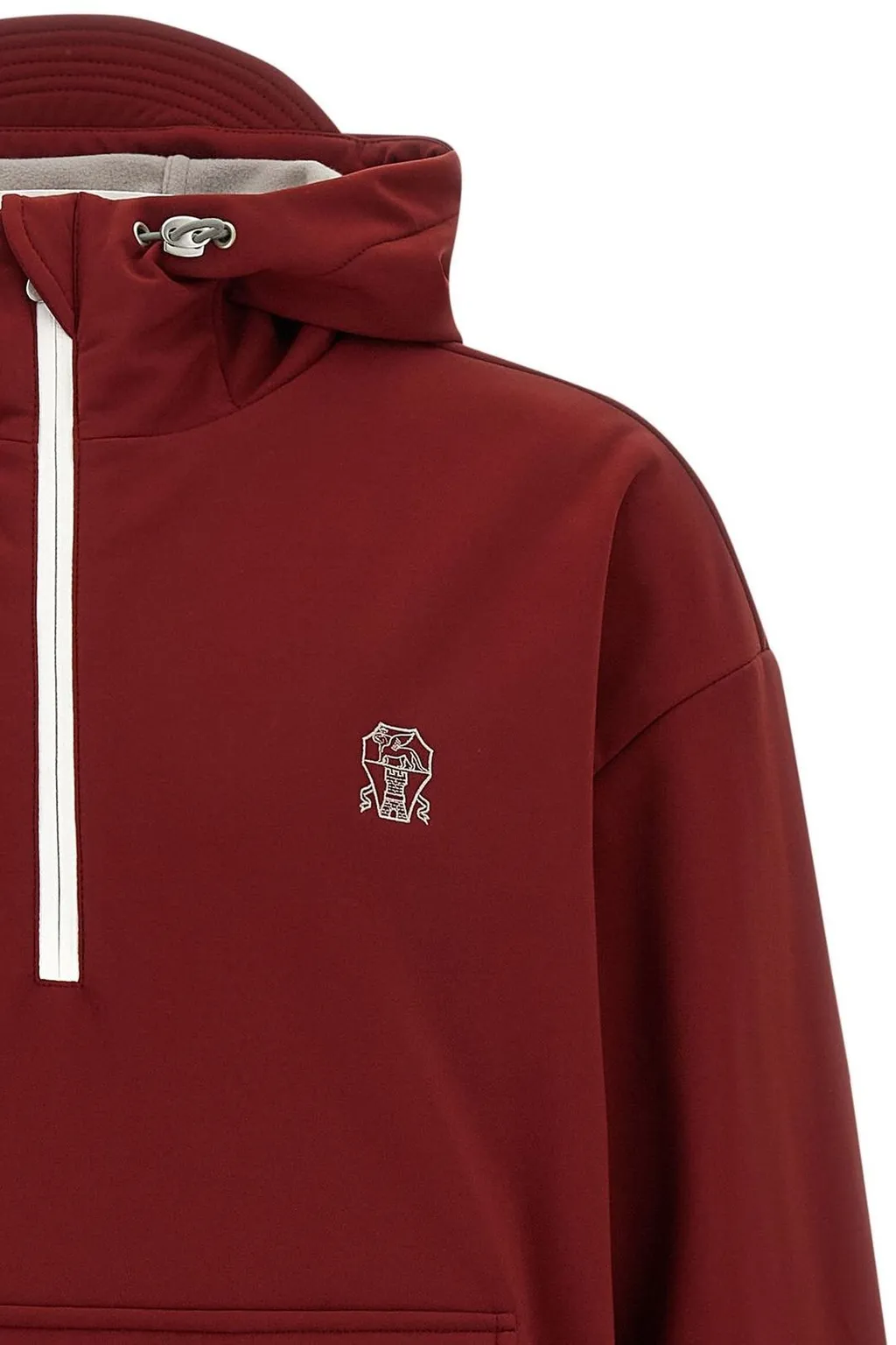 Brunello Cucinelli Drawstring Hooded Jacket