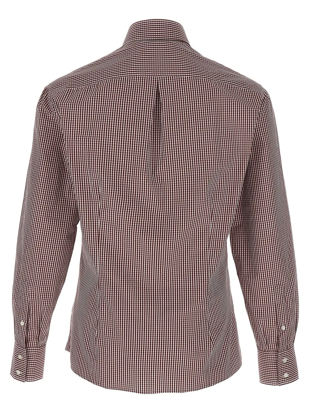 Brunello Cucinelli Checked Button-Up Shirt