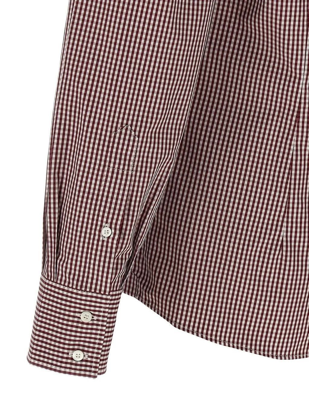 Brunello Cucinelli Checked Button-Up Shirt