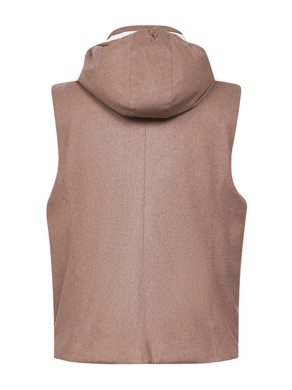 Brunello Cucinelli Sleeveless Hooded Gilet