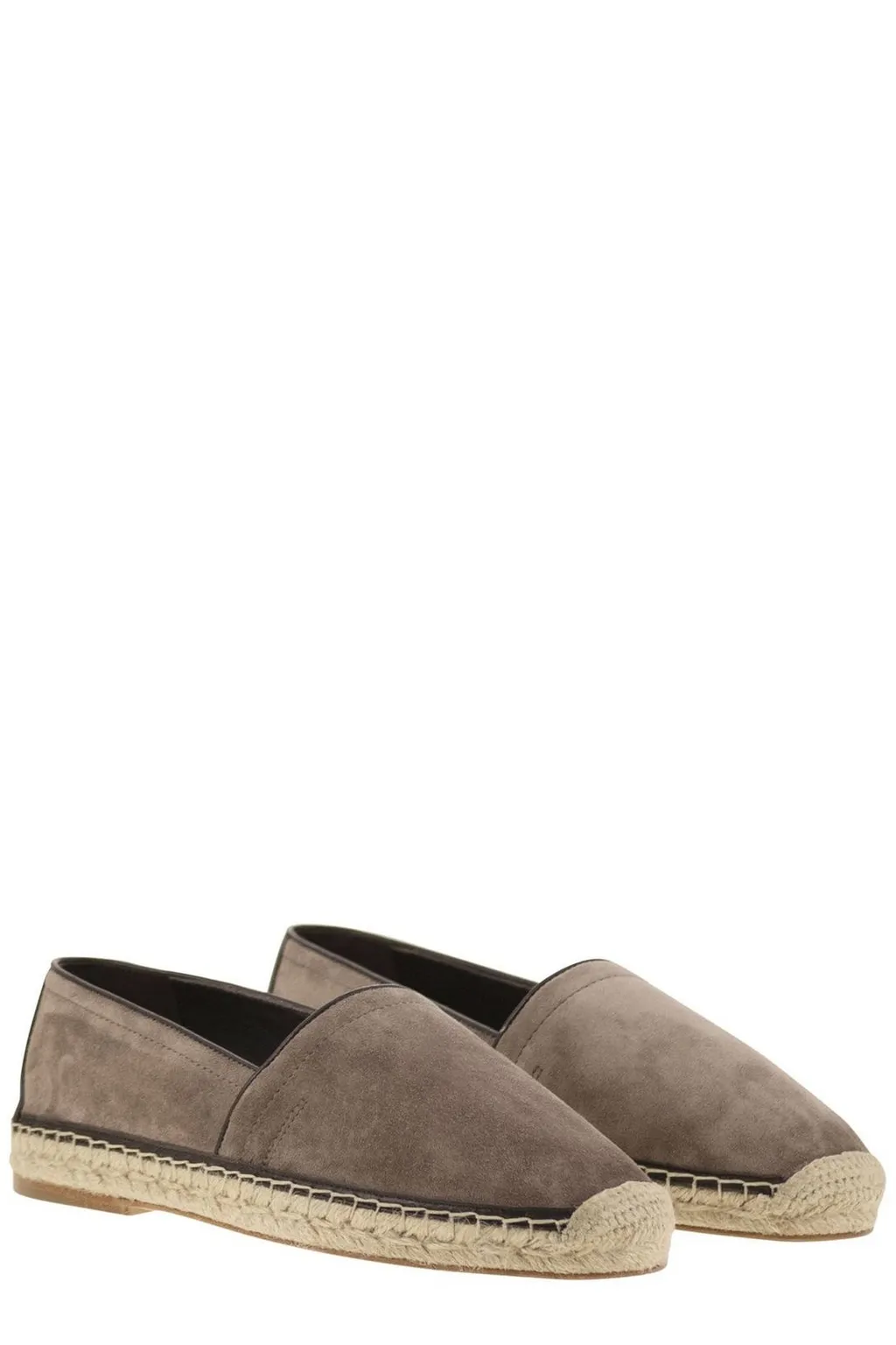 Brunello Cucinelli Round-Toe Espadrilles