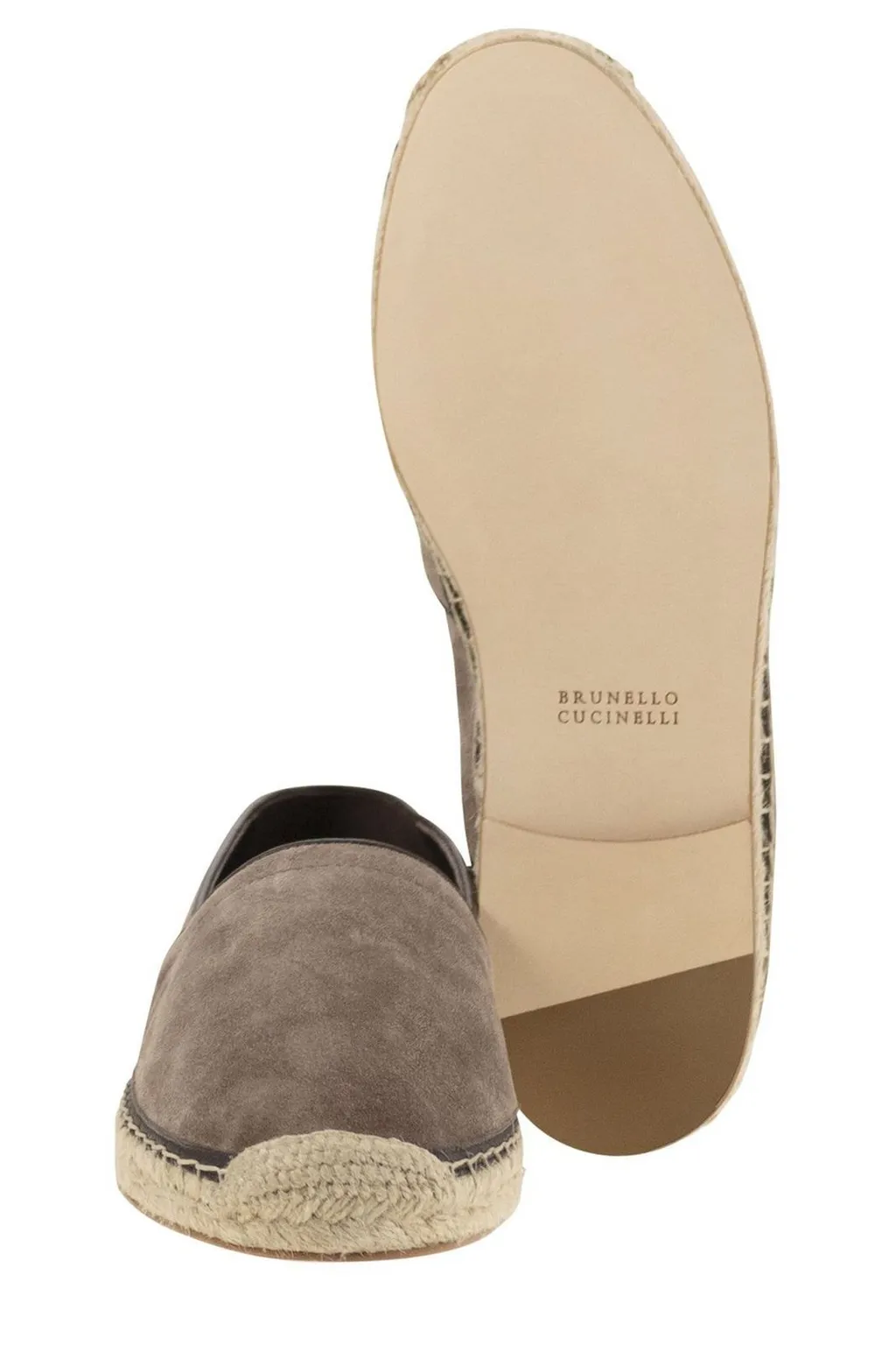 Brunello Cucinelli Round-Toe Espadrilles