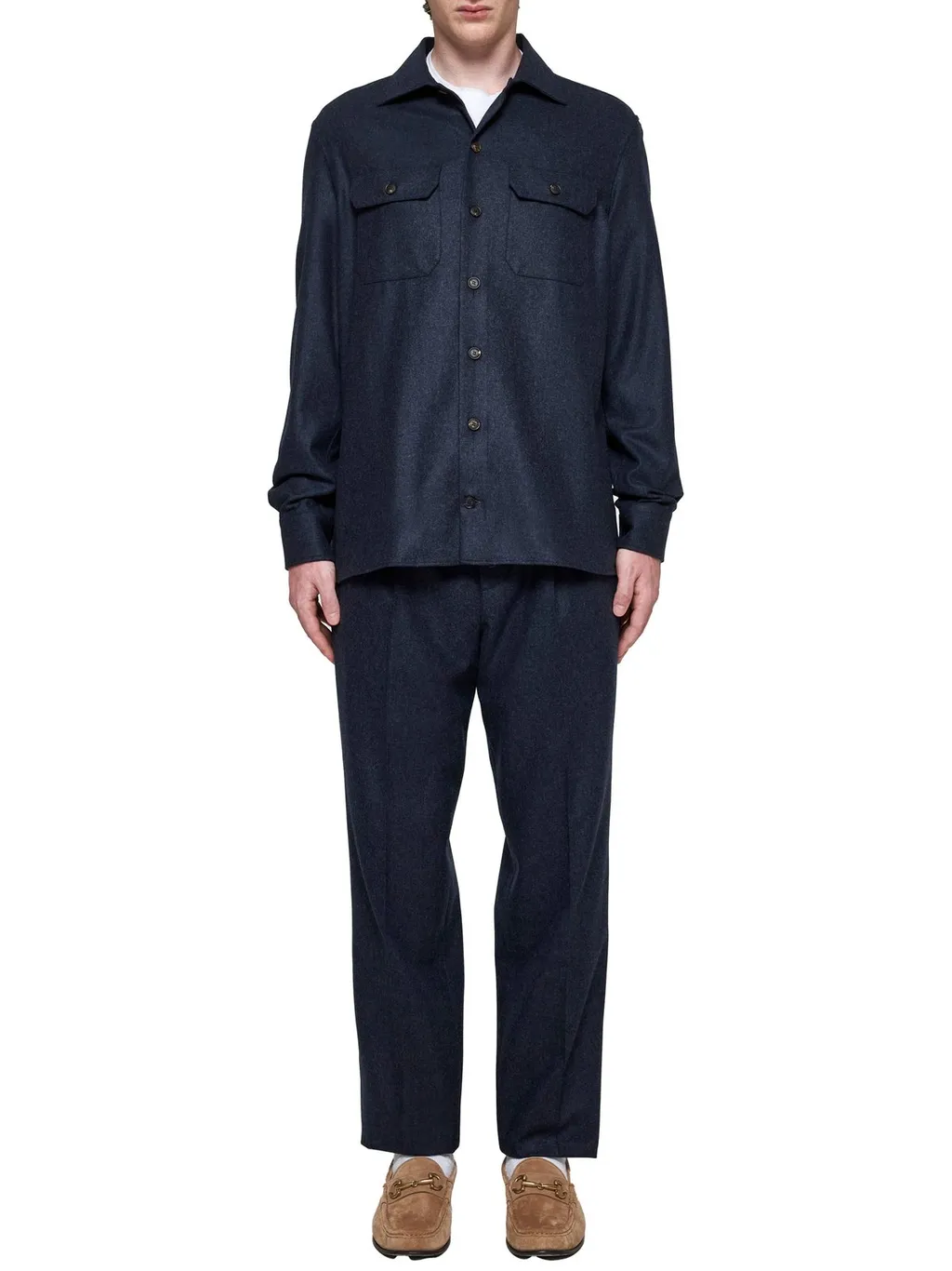 Brunello Cucinelli Drawstring Elastic Waist Pants