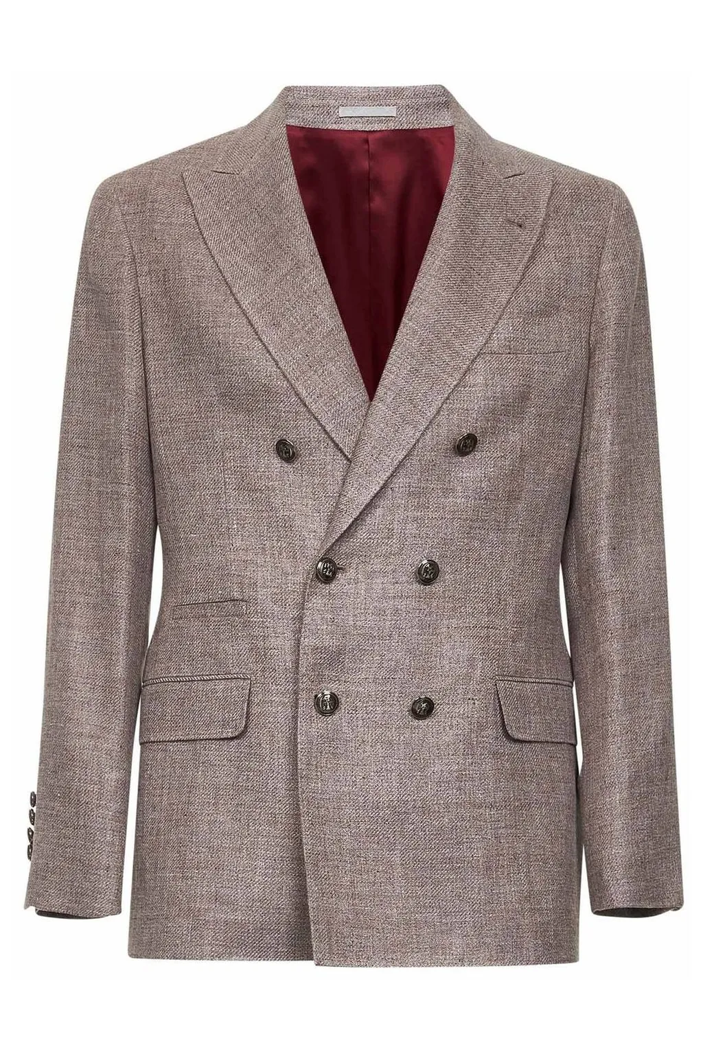 Brunello Cucinelli Double-Breasted Long Sleeved Blazer