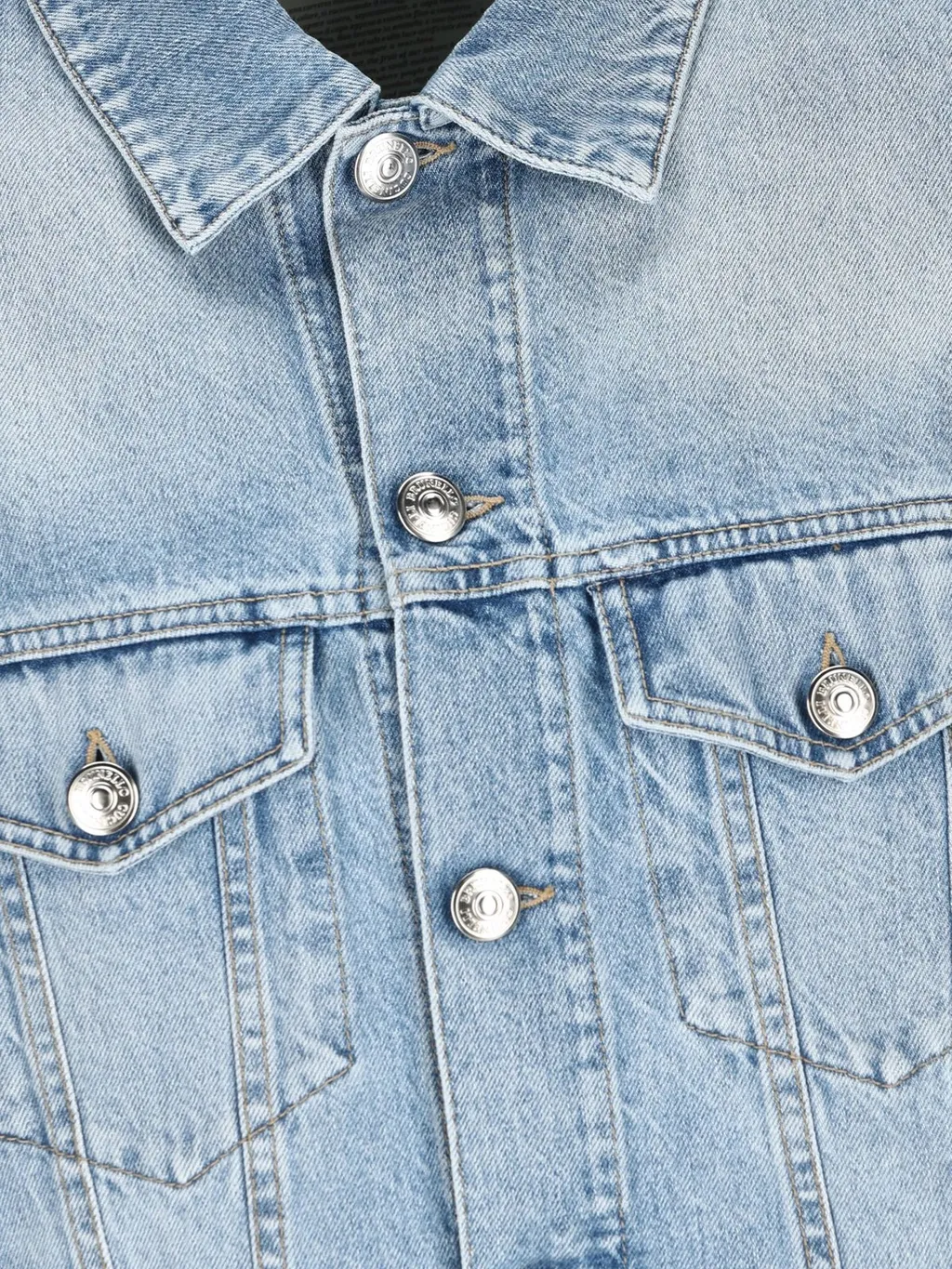 Brunello Cucinelli Long Sleeved Denim Jacket