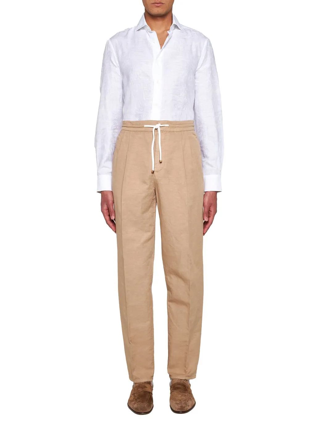 Brunello Cucinelli Long-Sleeved Button-Up Shirt