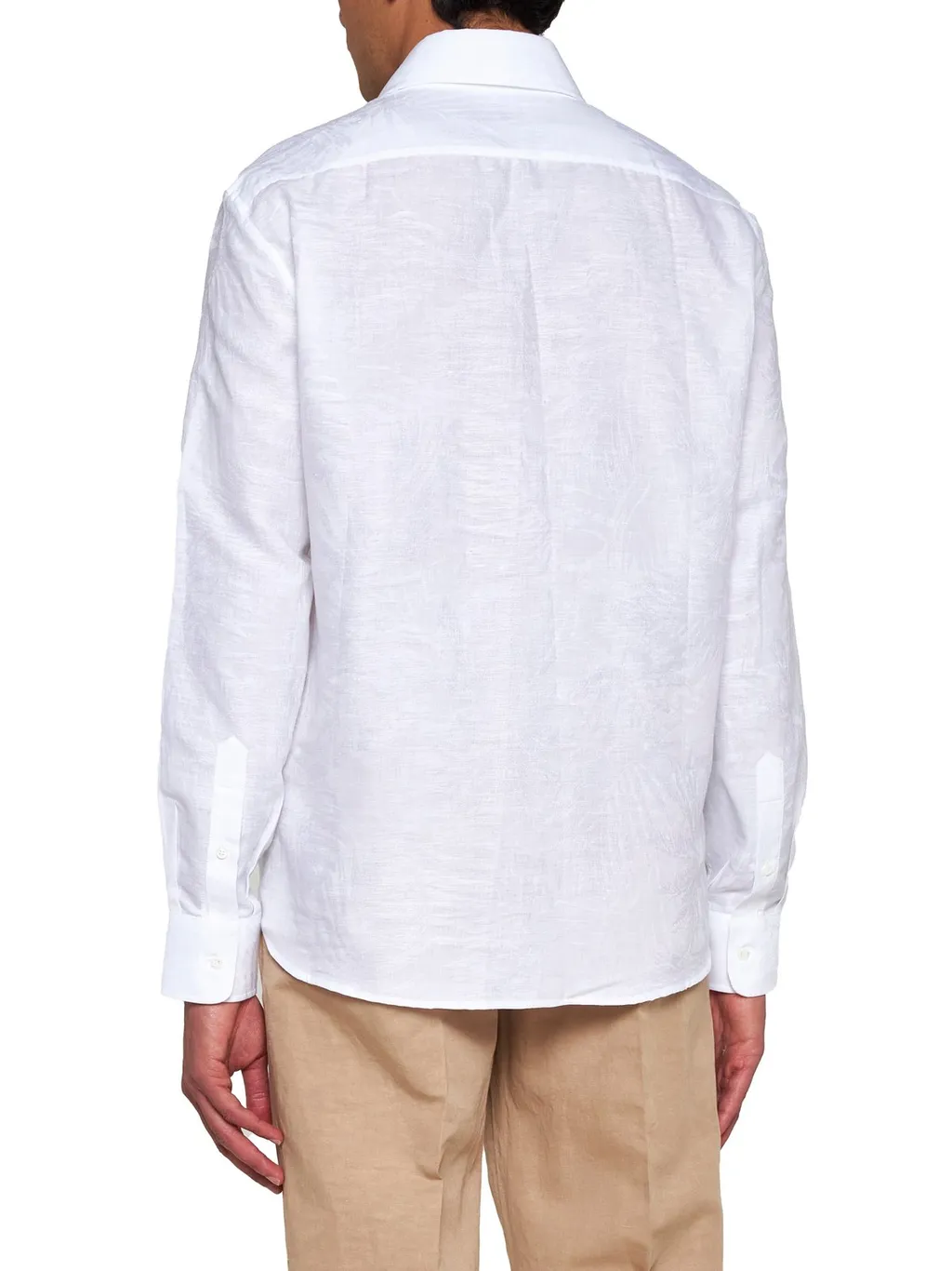 Brunello Cucinelli Long-Sleeved Button-Up Shirt