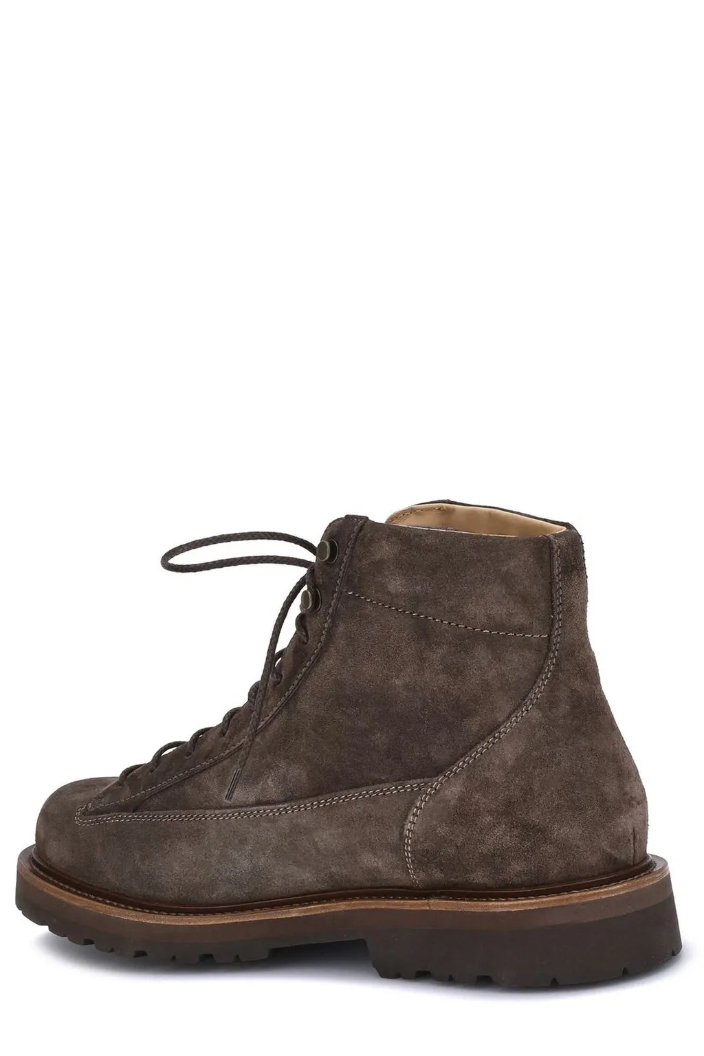 Brunello Cucinelli Waxed Urban Outdoor Boots