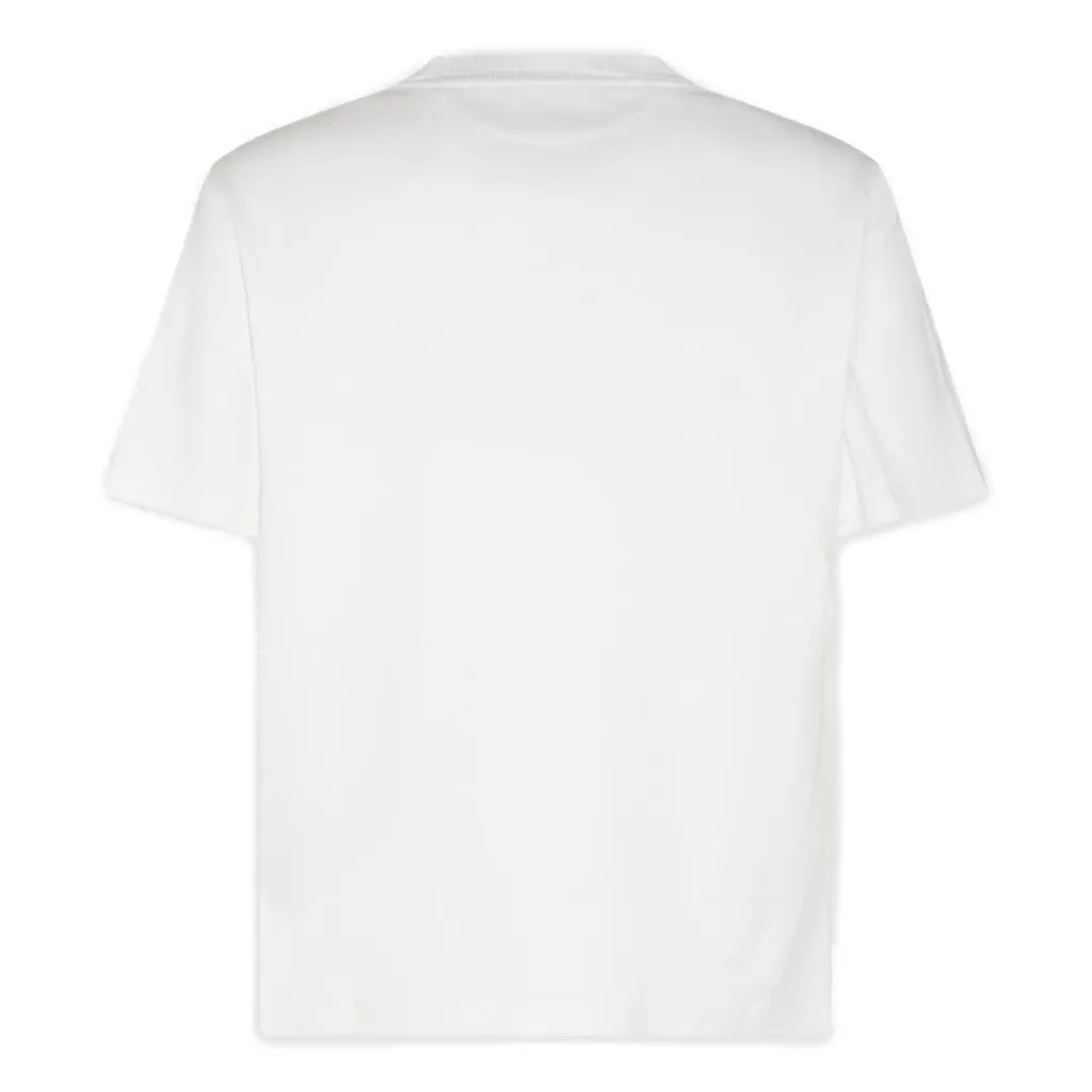 Brunello Cucinelli Short-Sleeved Straight Hem T-Shirt