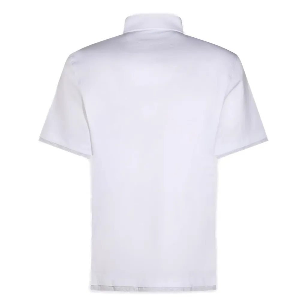 Brunello Cucinelli Short-Sleeved Polo Shirt