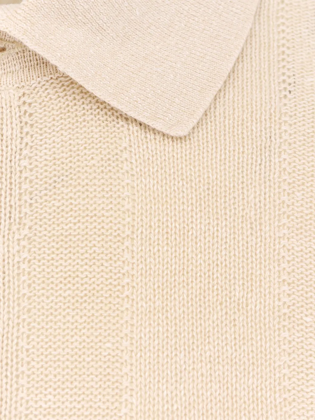Brunello Cucinelli Short-Sleeved Knitted Polo Shirt