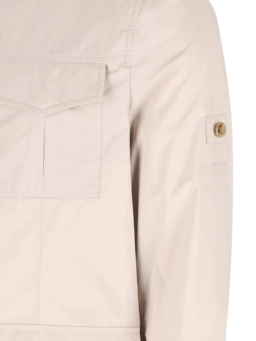 Brunello Cucinelli Long Sleeved Buttoned Shirt Jacket