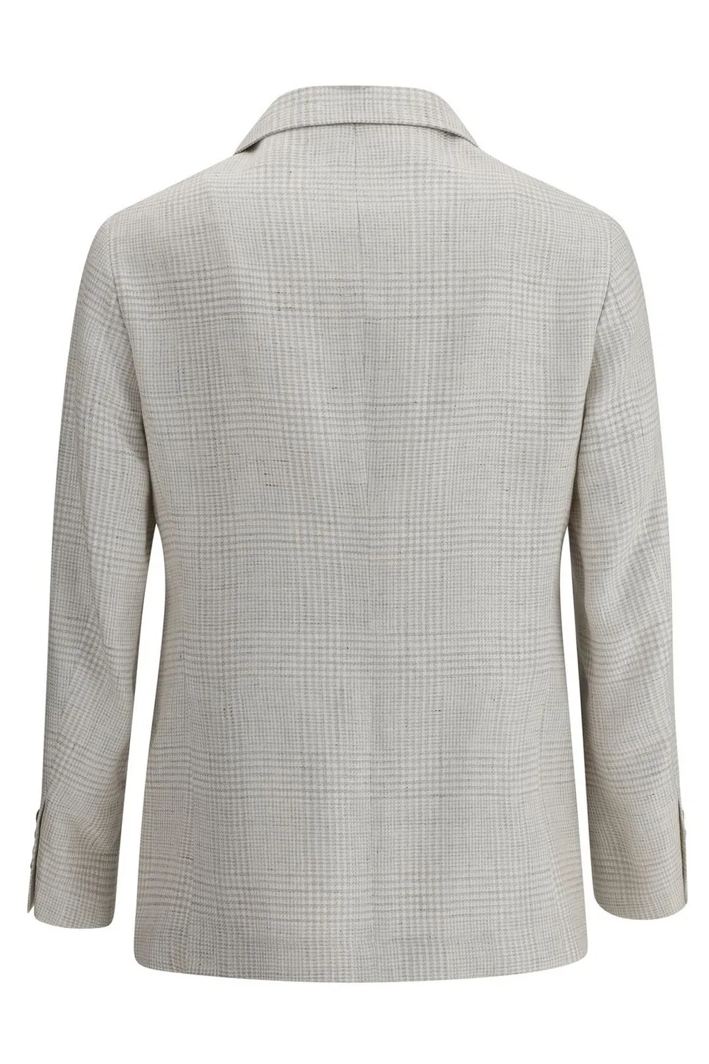 Brunello Cucinelli Single-Breasted Checked Blazer