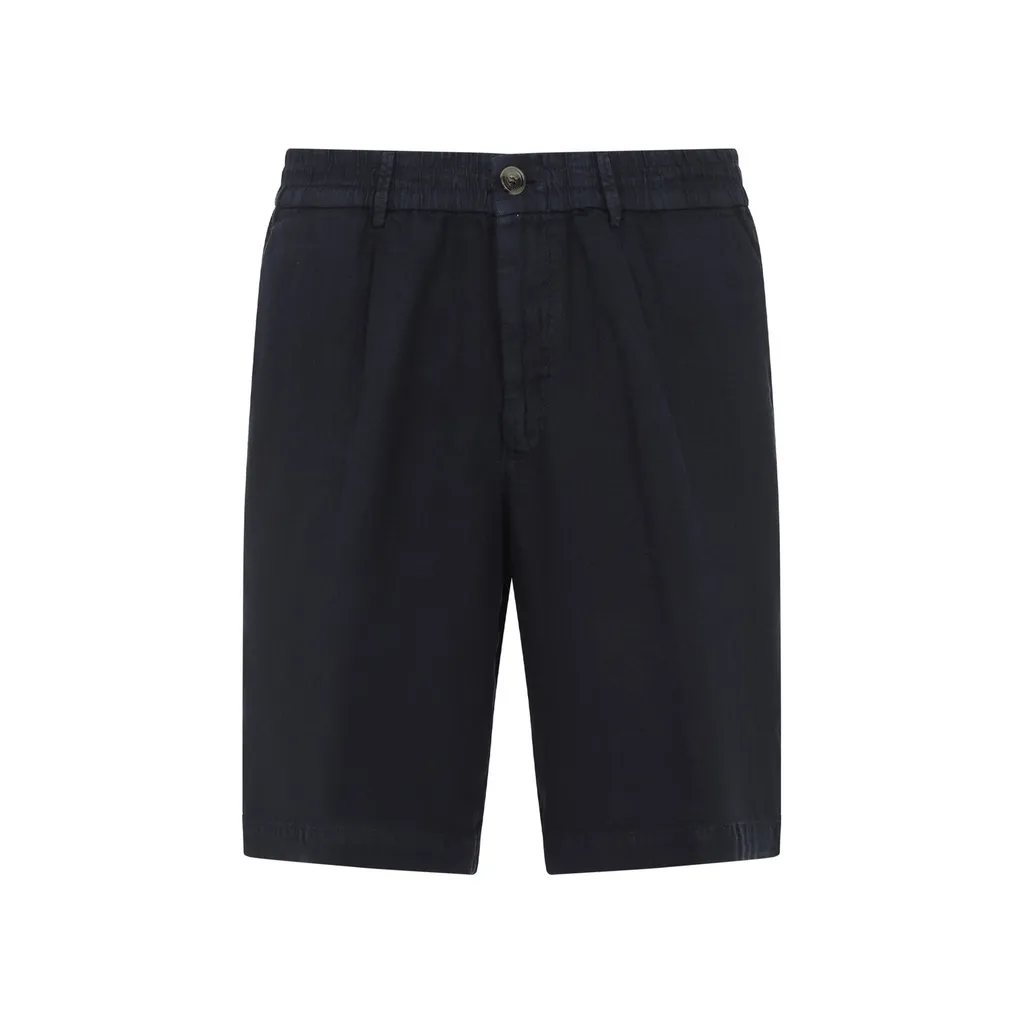 Brunello Cucinelli Elasticated Waistband Bermuda Shorts