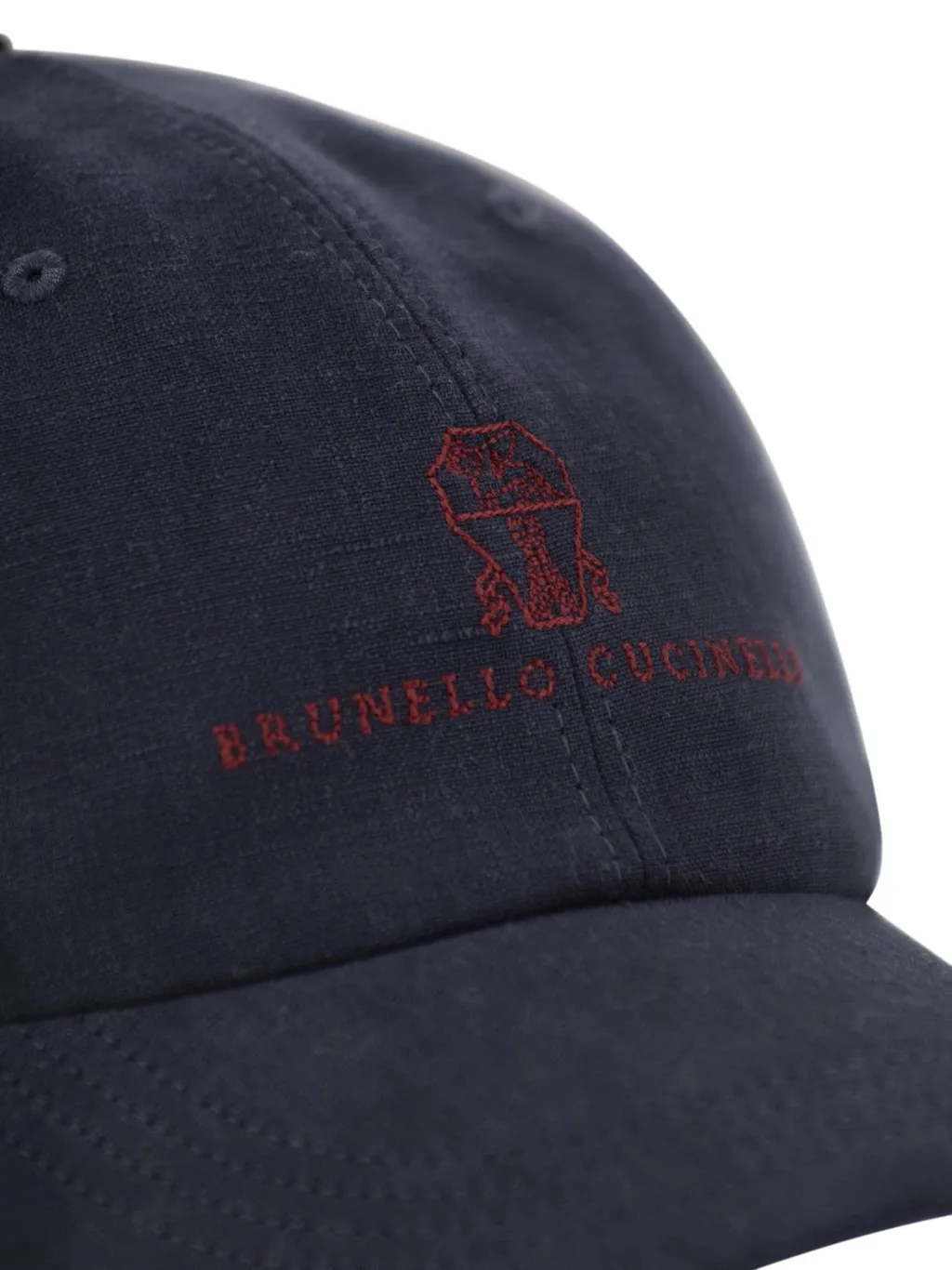 Brunello Cucinelli Logo Embroidered Baseball Cap