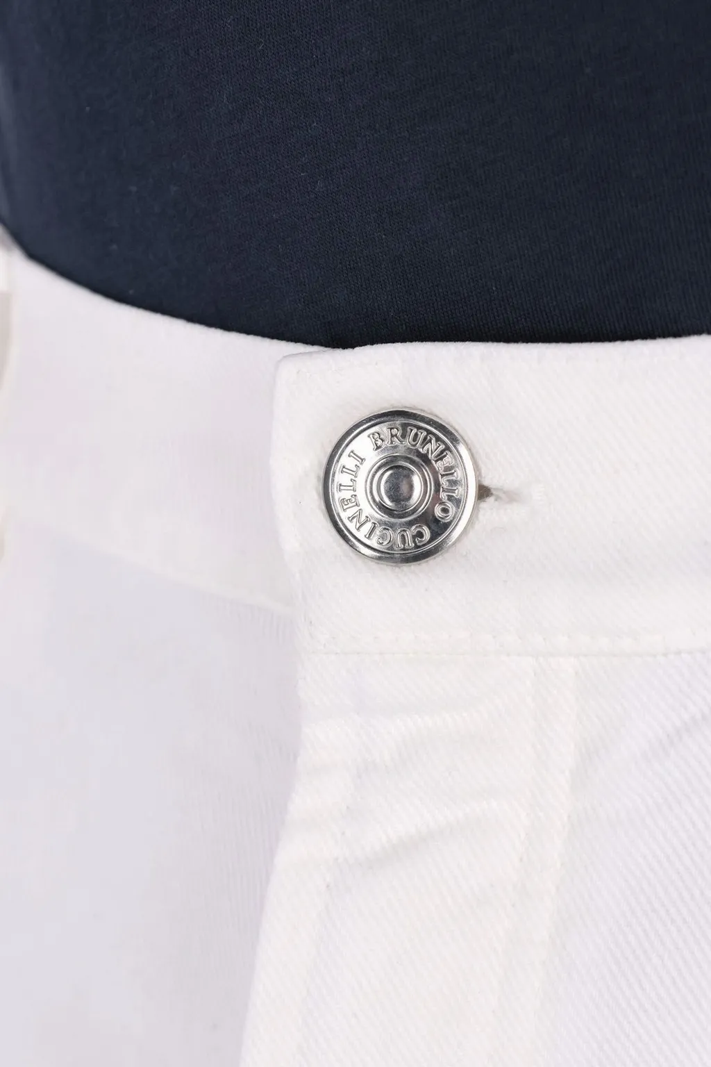 Brunello Cucinelli Logo-Patch Straight-Leg Jeans