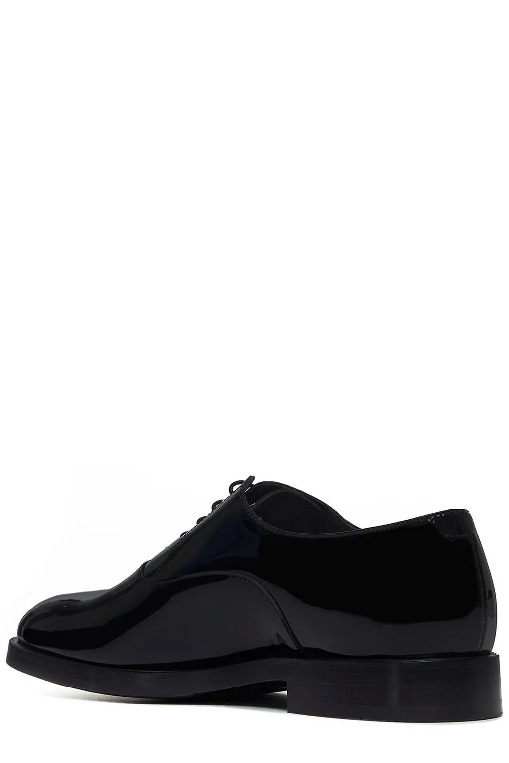 Brunello Cucinelli Round Toe Lace-Up Oxford Shoes
