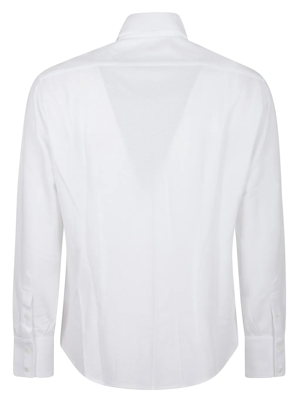 Brunello Cucinelli Piqué Long-Sleeved Shirt
