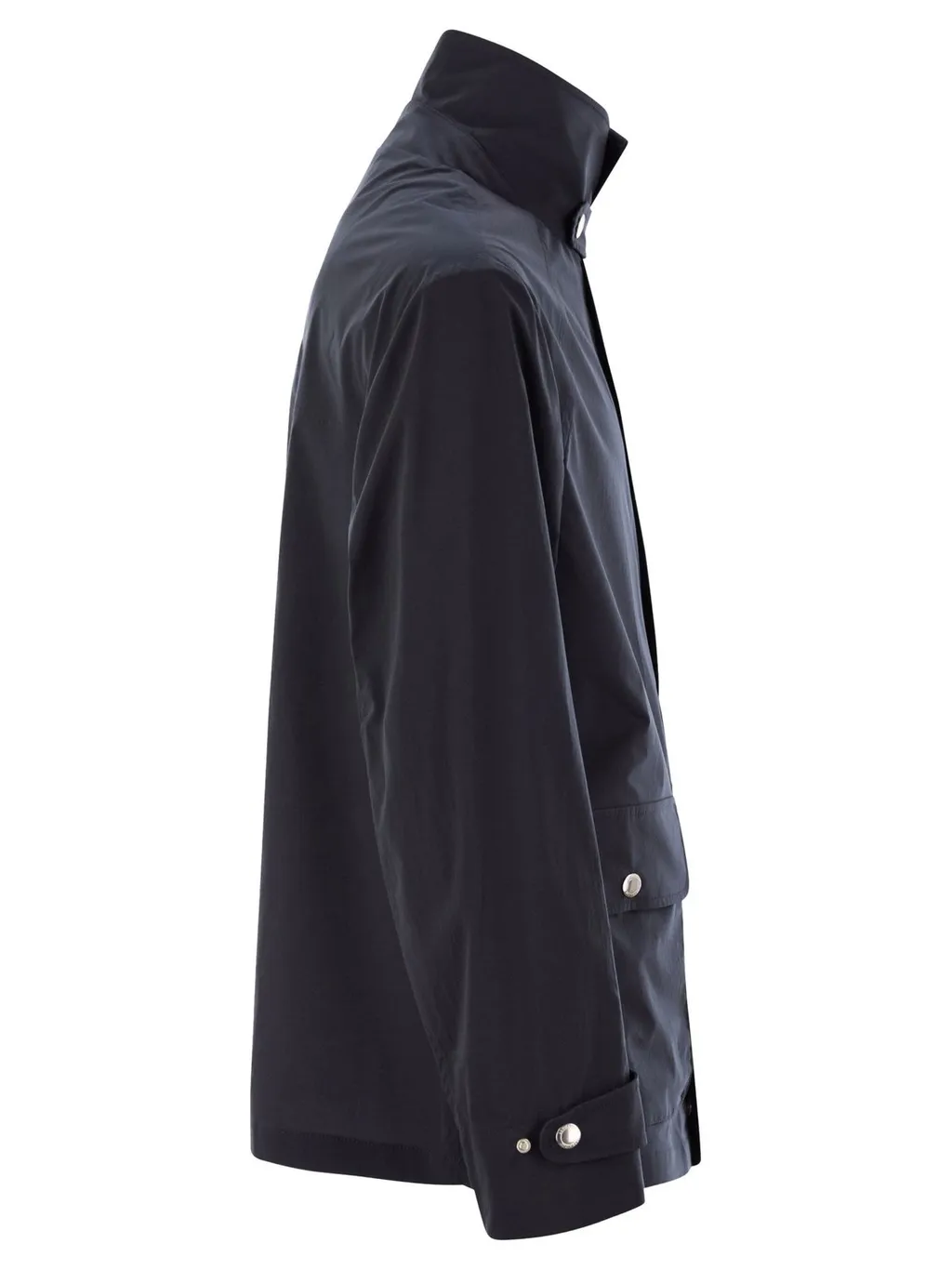 Brunello Cucinelli High-Neck Long-Sleeved Jacket
