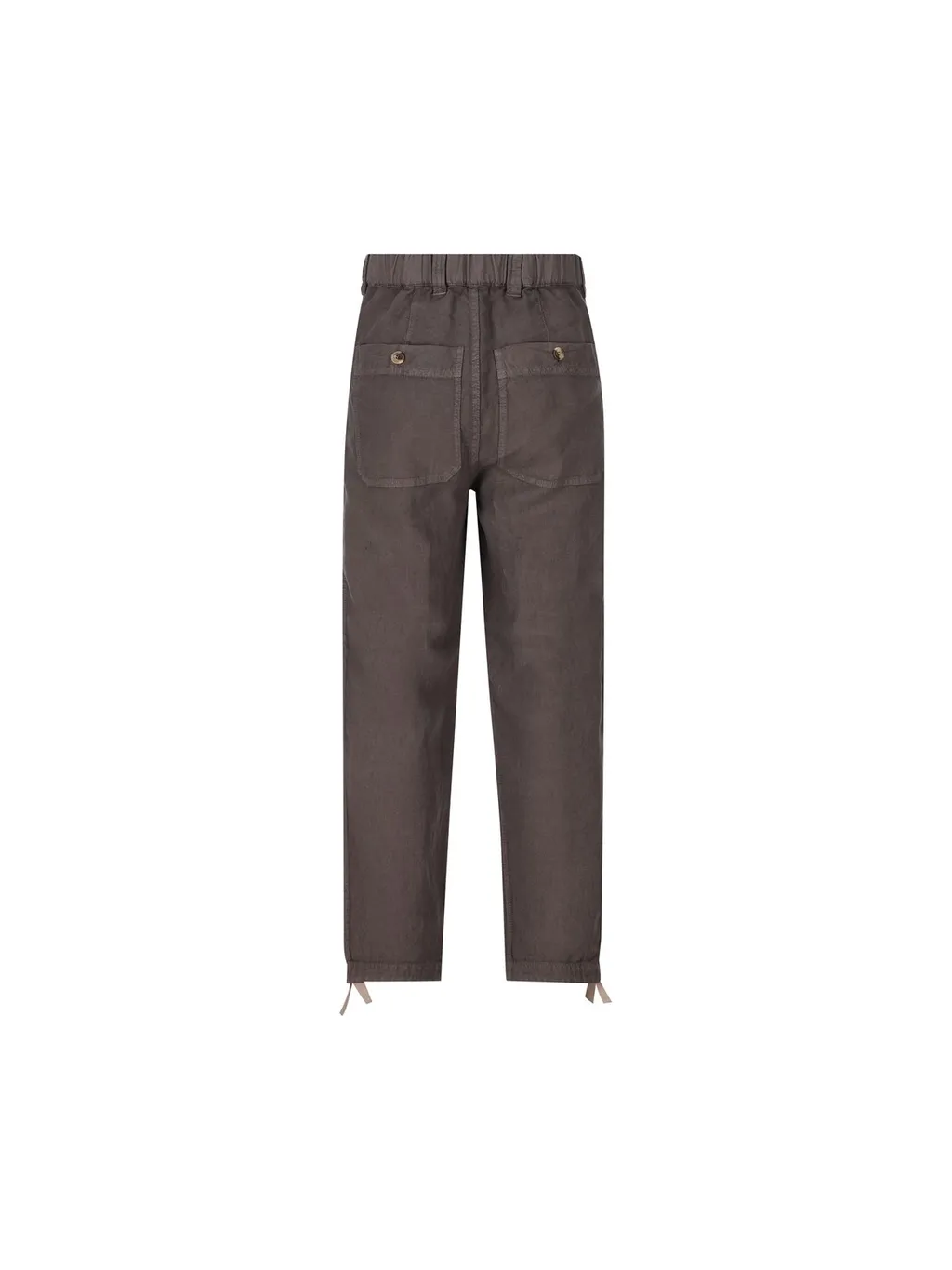 Brunello Cucinelli Dyed Straight Leg Trousers