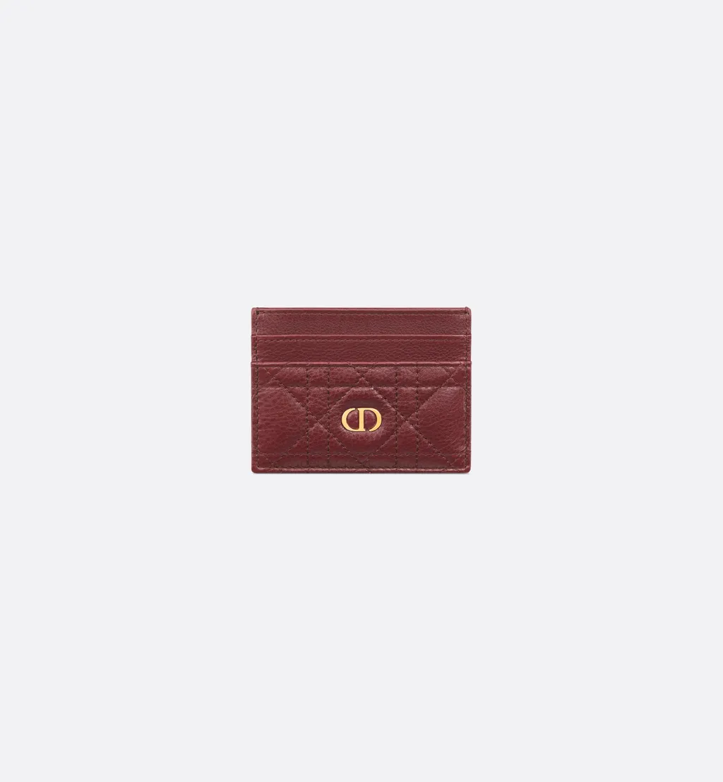 Dior Caro Freesia Card Holder