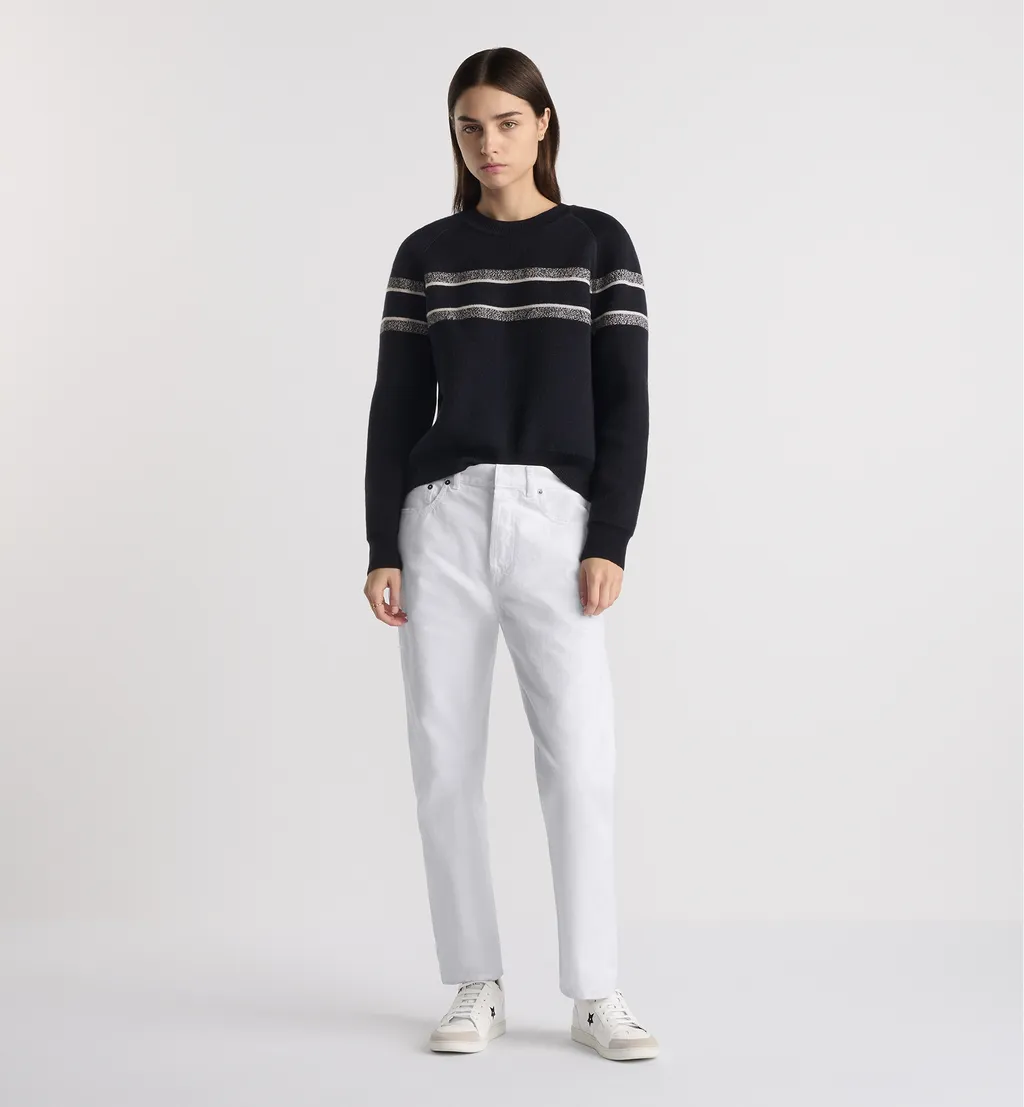 Reversible Round Neck Sweater