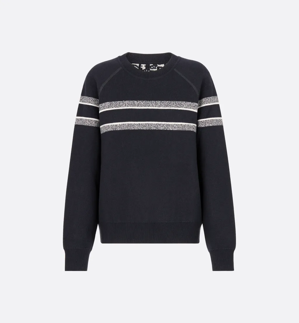 Reversible Round Neck Sweater