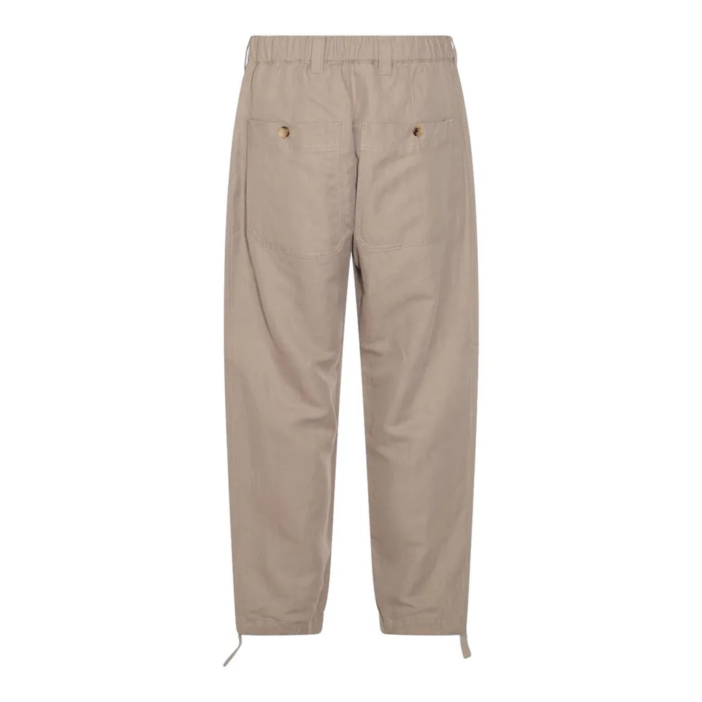 Brunello Cucinelli Drawstring Relaxed Fit Trousers