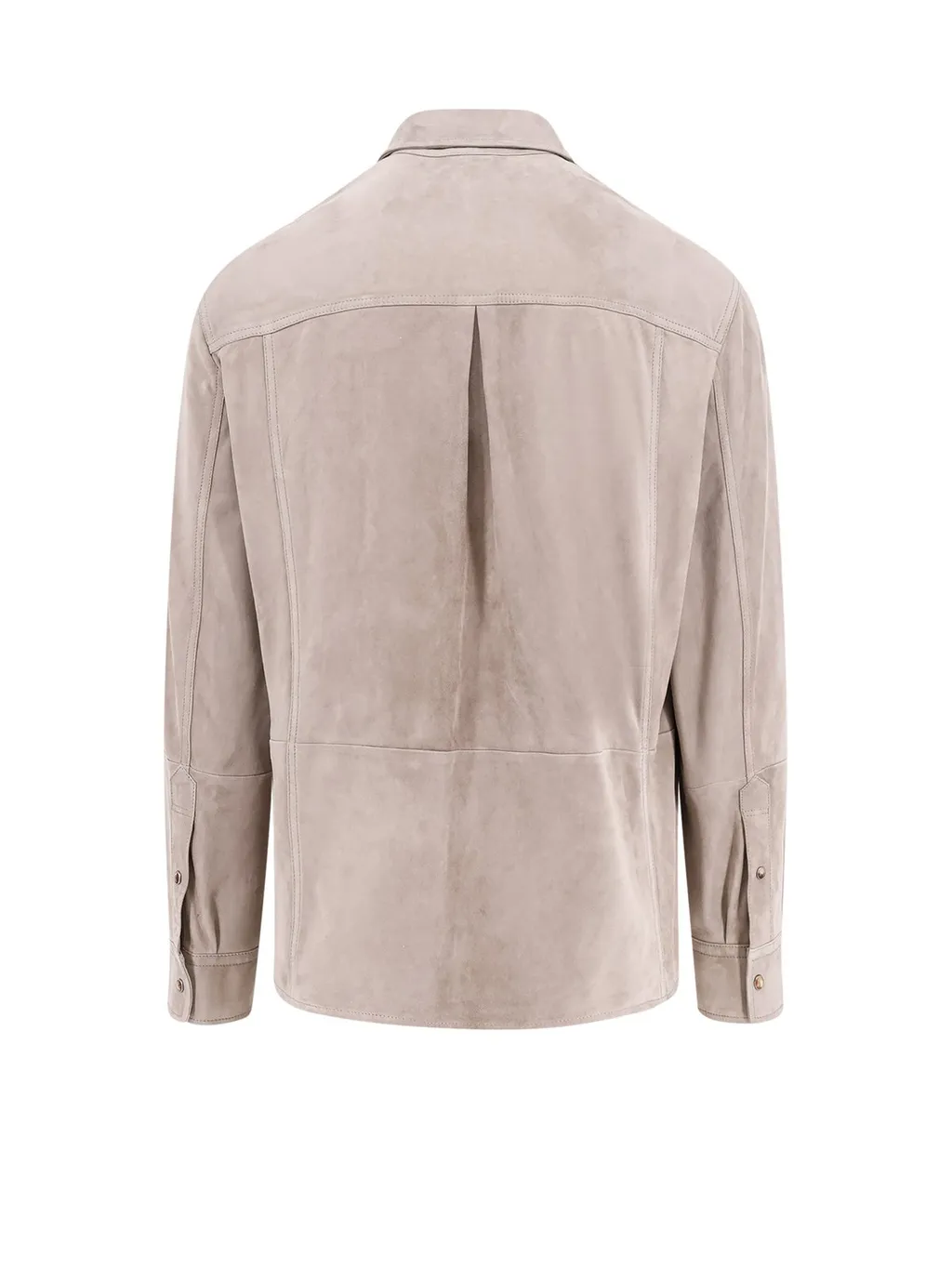 Brunello Cucinelli Snapped Straight Hem Shirt