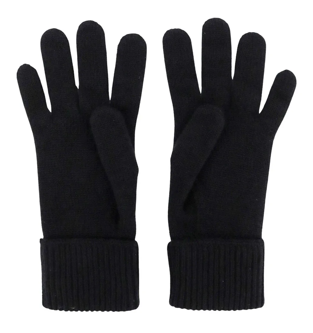 Burberry Equestrian Knight Embroidered Slip-On Gloves