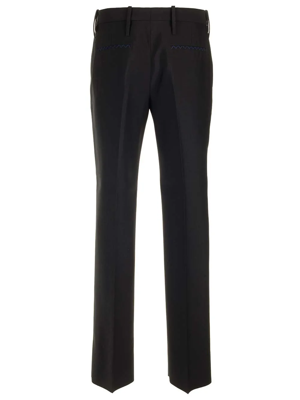 Burberry Straight-Leg Mid-Rise Tailored Trousers
