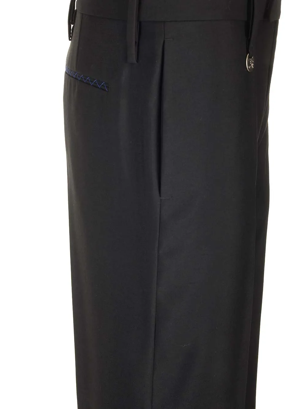 Burberry Straight-Leg Mid-Rise Tailored Trousers