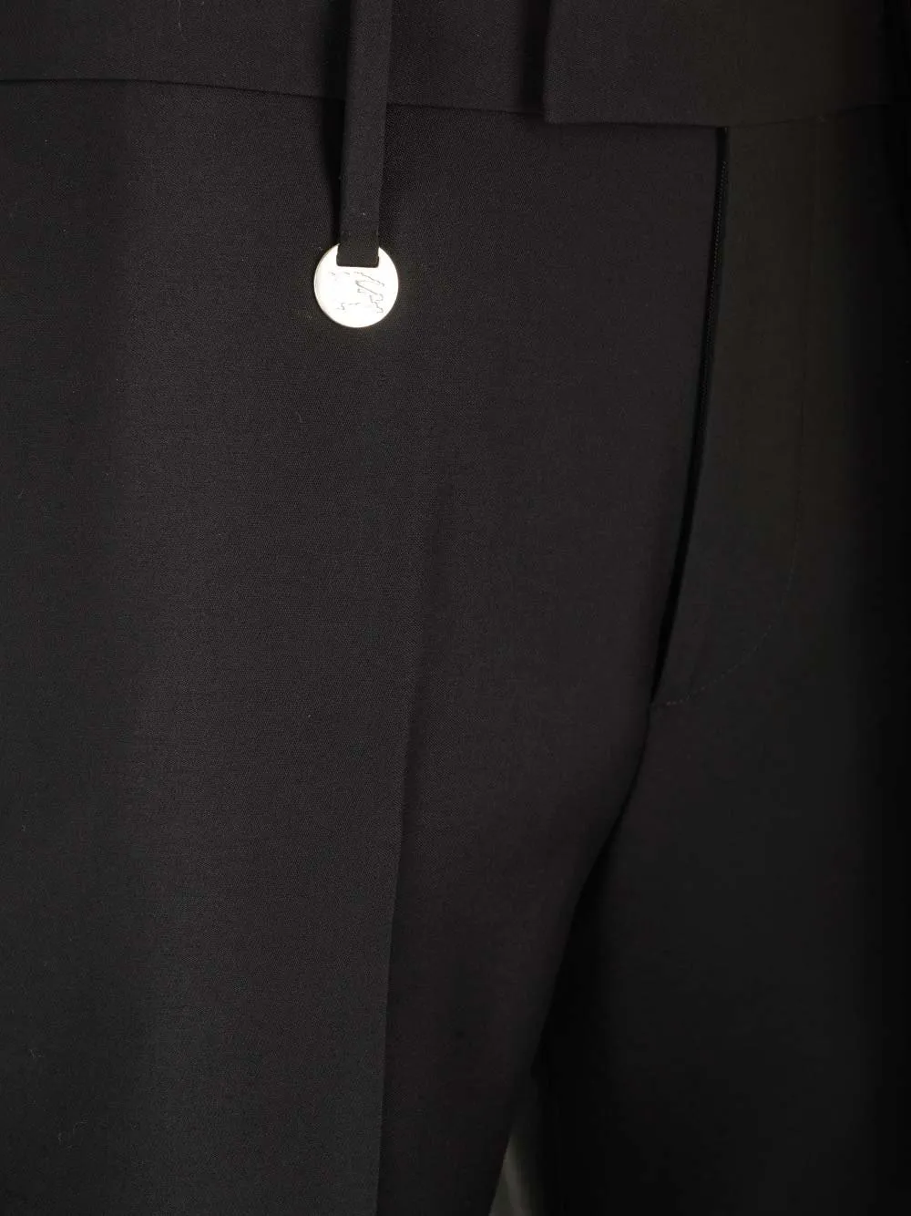 Burberry Straight-Leg Mid-Rise Tailored Trousers