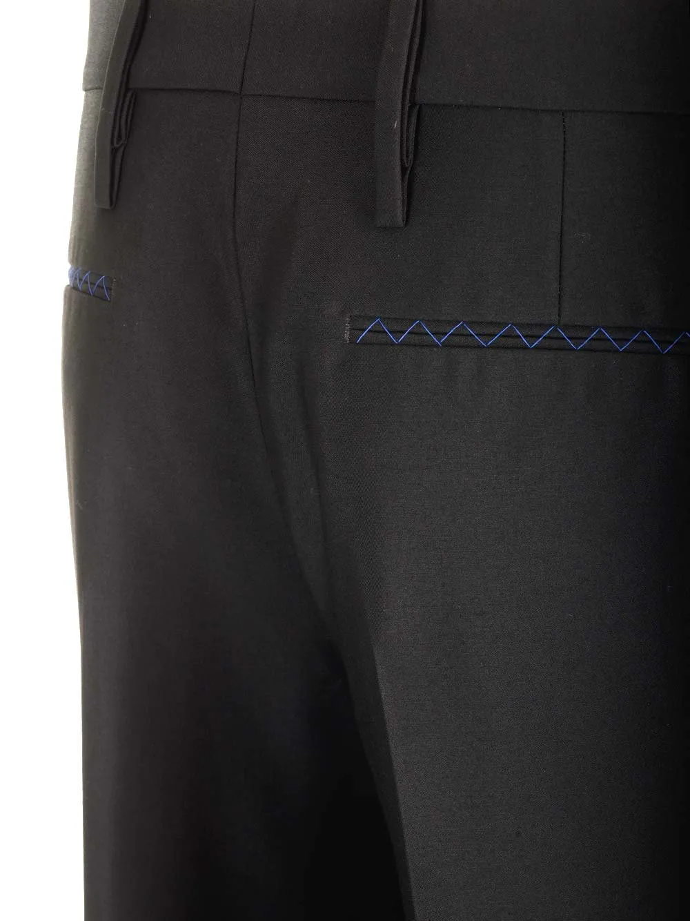 Burberry Straight-Leg Mid-Rise Tailored Trousers